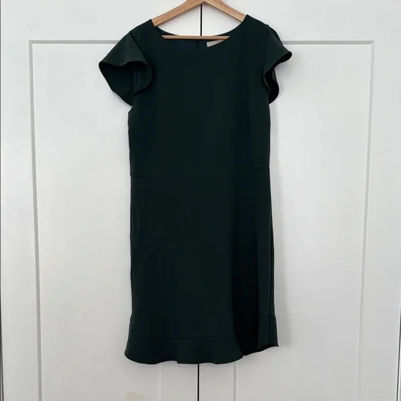 LOFT | Dresses | Tailored Fit Elegant Dark Green Womens Dress | Poshmark